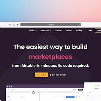 Success Stories 4 Web browser showing no-code marketplace creation – parlot AI powered automation for business efficiency