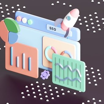 Success Stories 6 3D illustration of SEO charts and rocket launch – parlot AI assessment for automation opportunities